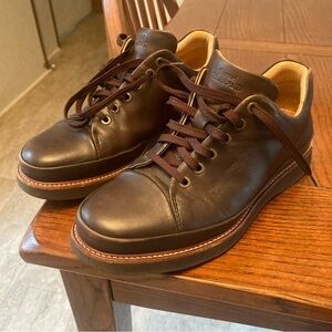 Samuel Hubbard Brown Leather Men's 8M Shoes